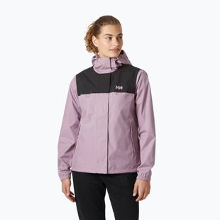 Giacca antipioggia Helly Hansen donna Vancouver viola argilla