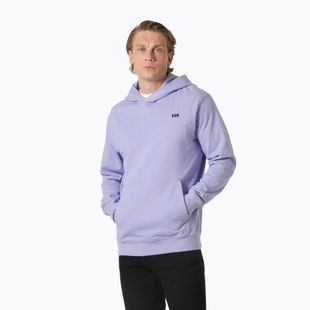 Felpa con cappuccio Helly Hansen Core Graphic da uomo, color lavanda brillante