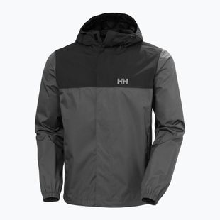 Giacca antipioggia Helly Hansen Vancouver uomo ebano