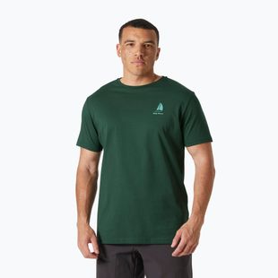 T-shirt Helly Hansen Shoreline 3.0 verde giungla da uomo