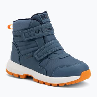 Helly Hansen Jk Bowstring Boot HellyTech stivali da neve per bambini lavati navy/papaya