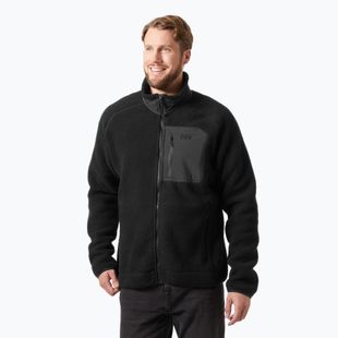 Felpa Helly Hansen Panorama Pile Block uomo nero