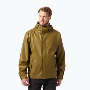 Giacca da pioggia Helly Hansen da uomo Moss sepia