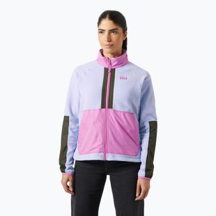 Felpa Helly Hansen Rig Fleece donna color lavanda brillante