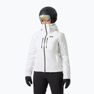 Giacca da sci da donna Helly Hansen Alphelia Lifaloft white