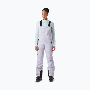Pantaloni da sci da donna Helly Hansen Legendary Insulated Bib reflections aop