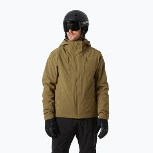 Giacca da sci da uomo Helly Hansen Alpha 4.0 seppia