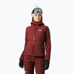 Giacca da sci da donna Helly Hansen Avanti 3-In-1 Softshell Jacket mars red