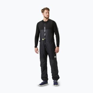 Pantaloni da vela Helly Hansen Aegir Midlayer Salopette nero