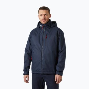 Giacca da vela da uomo Helly Hansen Crew Hooded Pile navy