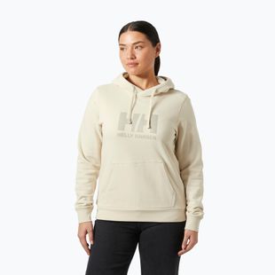Felpa donna Helly Hansen HH Logo Hoodie cream