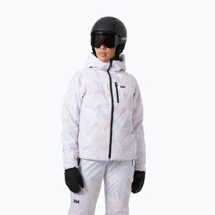 Giacca da sci da donna Helly Hansen Valdisere 3.0 riflessi aop