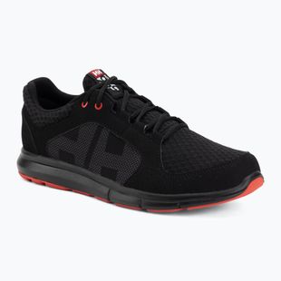 Scarpe da uomo Helly Hansen Ahiga V4 Hydropower off black/alert red