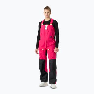 Pantaloni da vela da donna Helly Hansen Skagen Offshore Bib cranberry