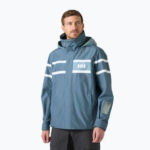 Giacca da vela da uomo Helly Hansen Salt Inshore washed navy