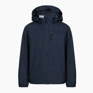 Giacca da vela per bambini Helly Hansen Crew Hooded Jr 41813 navy