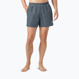 Pantaloncini da vela da uomo Helly Hansen Newport Trunk 4.5" navy stripe aop