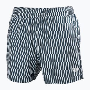 Pantaloncini da vela da uomo Helly Hansen Newport Trunk 4.5" navy offset stripe aop