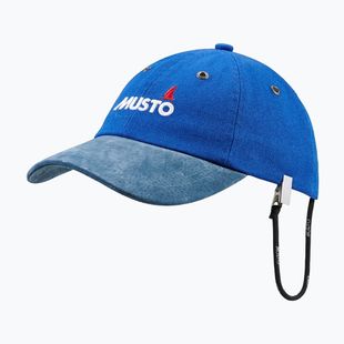 Cappellino con visiera Musto Crew Cap mazarine blue