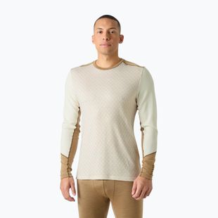 Felpa termica uomo Helly Hansen Lifa Merino Midweight Crew snow monogram aop