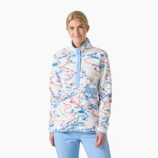 Pile donna Helly Hansen Maridalen Printed Fleece white slope map aop