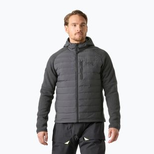 Giacca ibrida da uomo Helly Hansen Skagen Hybrid Knit Insulator ebony