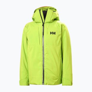 Giacca da sci bambino Helly Hansen Alpha luminous green