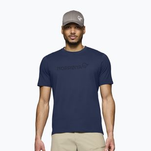 T-shirt da uomo NORRONA Cotton Viking indigo night