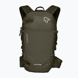 Zaino da trekking NORRONA Femund Econyl70 15 l olive night