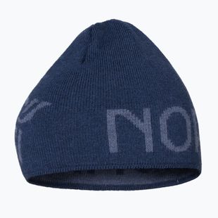 Cappello invernale NORRONA MerinoUll Logo Beanie indigo night melange