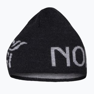 Cappello invernale NORRONA MerinoUll Logo Beanie caviar melange
