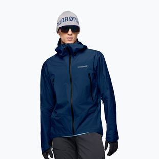 Giacca impermeabile da uomo NORRONA Falketind Gore-Tex indigo night