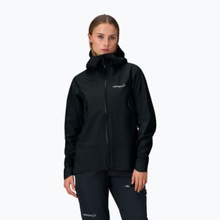 Giacca antipioggia da donna NORRONA Falketind Gore-Tex cavlar black