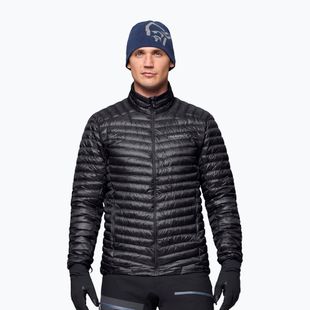 Piumino uomo NORRONA Trollveggen Down800 Super Light caviar black