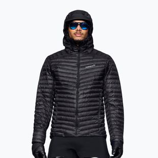 Piumino uomo Norrona Trollveggen Down800 Super Light Hood Caviar Black