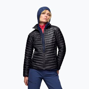 Piumino donna NORRONA Trollveggen Down800 Super Light caviar black