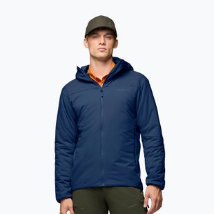 Giacca imbottita da uomo NORRONA Femund Thermo60 Zip Hood indigo night