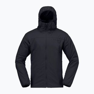 Giacca imbottita da uomo NORRONA Femund Thermo60 Zip Hood caviar black