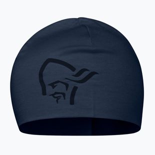 Cappello invernale NORRONA PureUll 180 Beanie indigo night