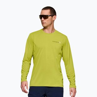 Maglia a maniche lunghe da uomo NORRONA Femund Tech golden lime