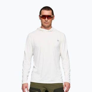 Felpa trekking da uomo NORRONA Femund Tech Hood snow white