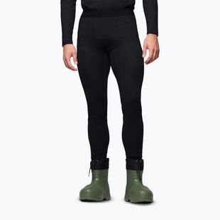 Pantaloni termici da uomo NORRONA Falketind Equaliser Ull Long caviar black