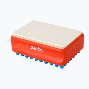 Swix T0166B Spazzola per sci per Cera F, feltro/nylon