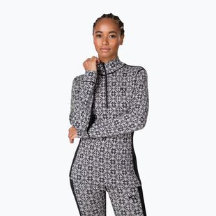 Felpa termica donna KARI TRAA Rose Half Zip black