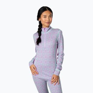 Felpa termica donna KARI TRAA Rose Half Zip lily