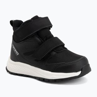 Scarpe per bambini Viking Footwear Equip Mid 2V Impermeabili nere