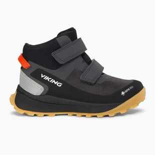 Scarpe per bambini Viking Footwear Expower Mid 2V Gore-Tex nere