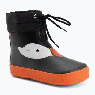 Stivali di gomma per bambini Viking Alv Barefoot Paw Print black