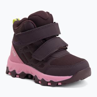 Scarpe per bambini Viking Track Mid 2V Waterproof plum/multi