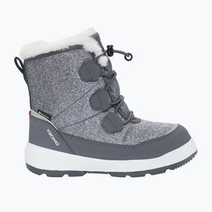 Doposci da bambino Viking Footwear Toasty Glitter Warm Gore-Tex Zip dark grey